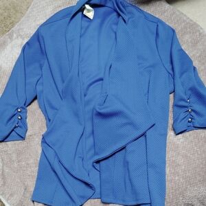 Elegant Blue Women's Blazer